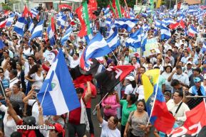 Así se vivió en Nicaragua el Canto por la Paz y el Cariño
