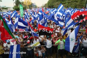 Así se vivió en Nicaragua el Canto por la Paz y el Cariño