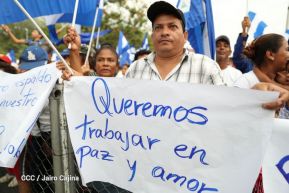 Así se vivió en Nicaragua el Canto por la Paz y el Cariño