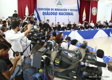 Inicia diálogo nacional para la paz en Nicaragua