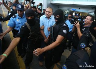 Guachinango en manos de la justicia nicaragüense