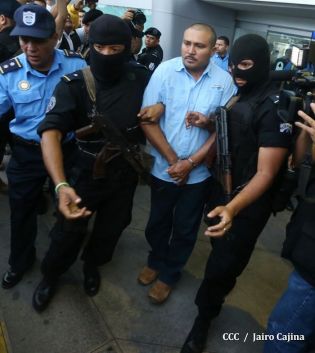Guachinango en manos de la justicia nicaragüense