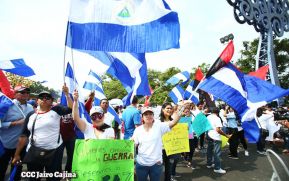 Canto a Sandino por la Paz en el 123 Aniversario del Nacimiento del General de Hombres Libres
