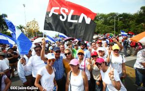 Canto a Sandino por la Paz en el 123 Aniversario del Nacimiento del General de Hombres Libres