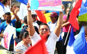 Canto a Sandino por la Paz en el 123 Aniversario del Nacimiento del General de Hombres Libres