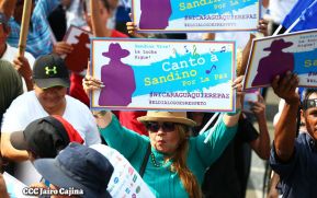 Canto a Sandino por la Paz en el 123 Aniversario del Nacimiento del General de Hombres Libres