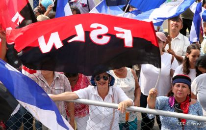 Canto a Sandino por la Paz en el 123 Aniversario del Nacimiento del General de Hombres Libres