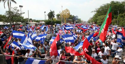 Canto a Sandino por la Paz en el 123 Aniversario del Nacimiento del General de Hombres Libres