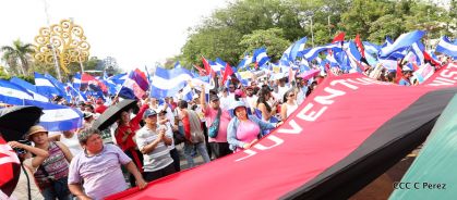 Canto a Sandino por la Paz en el 123 Aniversario del Nacimiento del General de Hombres Libres
