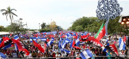 Canto a Sandino por la Paz en el 123 Aniversario del Nacimiento del General de Hombres Libres