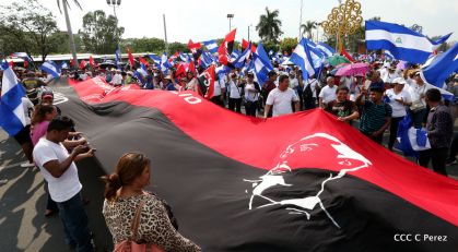Canto a Sandino por la Paz en el 123 Aniversario del Nacimiento del General de Hombres Libres