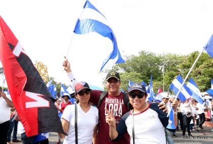 Canto a Sandino por la Paz en el 123 Aniversario del Nacimiento del General de Hombres Libres