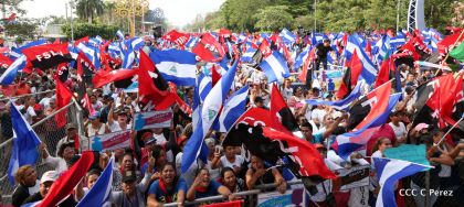 Canto a Sandino por la Paz en el 123 Aniversario del Nacimiento del General de Hombres Libres