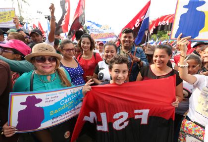 Canto a Sandino por la Paz en el 123 Aniversario del Nacimiento del General de Hombres Libres