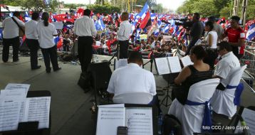 Canto a Sandino por la Paz en el 123 Aniversario del Nacimiento del General de Hombres Libres