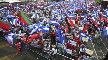 Canto a Sandino por la Paz en el 123 Aniversario del Nacimiento del General de Hombres Libres