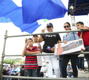 Canto a Sandino por la Paz en el 123 Aniversario del Nacimiento del General de Hombres Libres