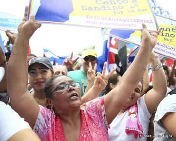 Canto a Sandino por la Paz en el 123 Aniversario del Nacimiento del General de Hombres Libres