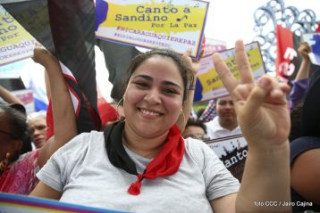 Canto a Sandino por la Paz en el 123 Aniversario del Nacimiento del General de Hombres Libres