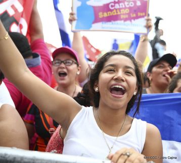 Canto a Sandino por la Paz en el 123 Aniversario del Nacimiento del General de Hombres Libres