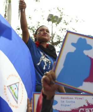 Canto a Sandino por la Paz en el 123 Aniversario del Nacimiento del General de Hombres Libres