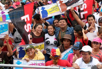 Canto a Sandino por la Paz en el 123 Aniversario del Nacimiento del General de Hombres Libres