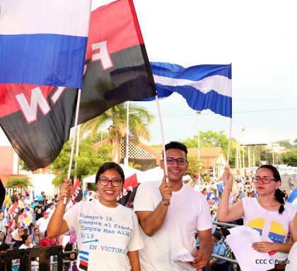 Canto a Sandino por la Paz en el 123 Aniversario del Nacimiento del General de Hombres Libres