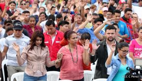 Nicaragua clama a Dios por la paz