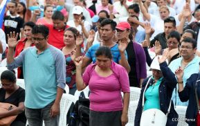Nicaragua clama a Dios por la paz