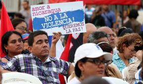 Nicaragua clama a Dios por la paz