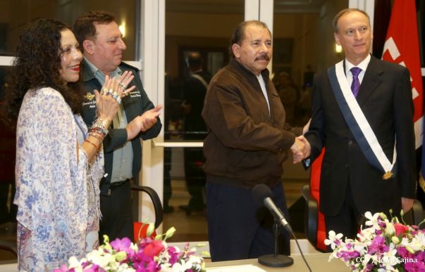 Presidente Daniel sostiene encuentro con delegación de la Federación Rusa