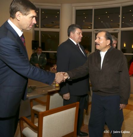 Presidente Daniel sostiene encuentro con delegación de la Federación Rusa