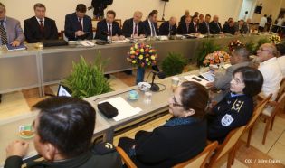 Presidente Daniel sostiene encuentro con delegación de la Federación Rusa