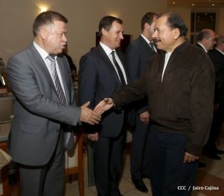 Presidente Daniel sostiene encuentro con delegación de la Federación Rusa