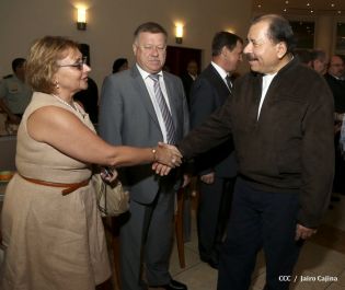 Presidente Daniel sostiene encuentro con delegación de la Federación Rusa
