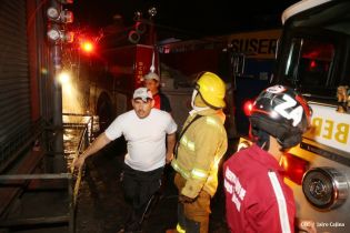 Incendio en el Mercado Oriental