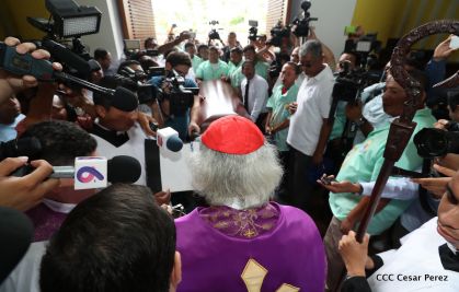 El último adiós al Cardenal de la Paz, Miguel Obando y Bravo