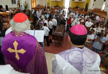 El último adiós al Cardenal de la Paz, Miguel Obando y Bravo