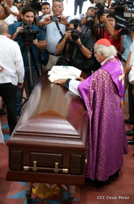 El último adiós al Cardenal de la Paz, Miguel Obando y Bravo