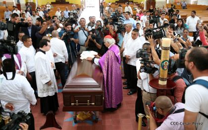 El último adiós al Cardenal de la Paz, Miguel Obando y Bravo
