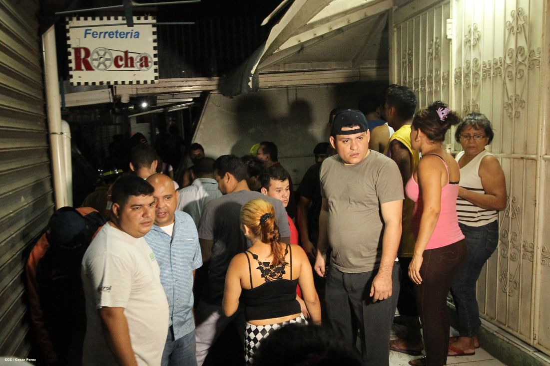 Incendio en el Mercado Oriental