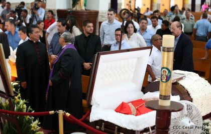 El último adiós al Cardenal de la Paz, Miguel Obando y Bravo