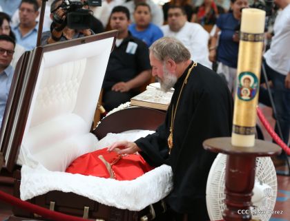 El último adiós al Cardenal de la Paz, Miguel Obando y Bravo