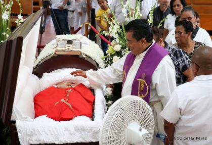 El último adiós al Cardenal de la Paz, Miguel Obando y Bravo