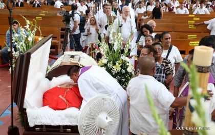 El último adiós al Cardenal de la Paz, Miguel Obando y Bravo