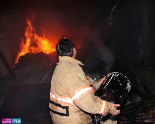 Incendio en el Mercado Oriental