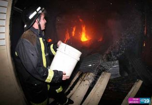 Incendio en el Mercado Oriental