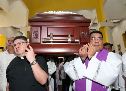 El último adiós al Cardenal de la Paz, Miguel Obando y Bravo