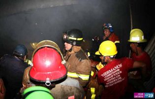 Incendio en el Mercado Oriental