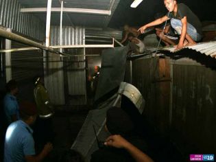 Incendio en el Mercado Oriental